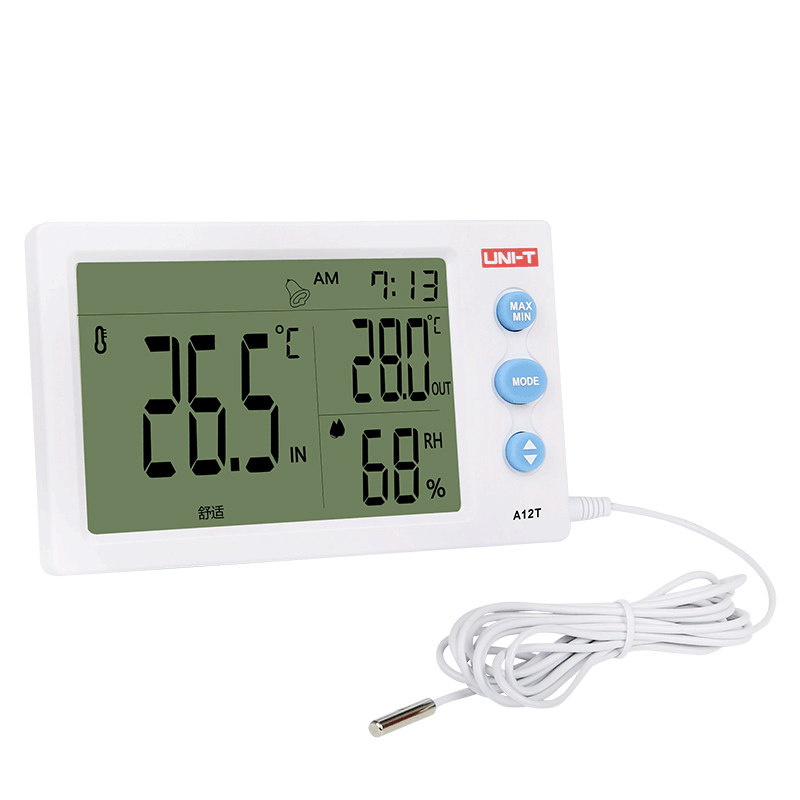 A12T 帶探頭數(shù)字溫濕度計(jì) A12T 帶探頭數(shù)字溫濕度計(jì)
